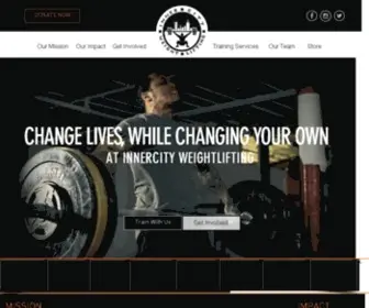 Innercityweightlifting.org(Personal Training) Screenshot