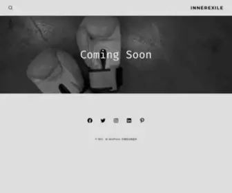 Innerexile.com(Connect your life style) Screenshot