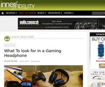 Innerfidelity.com(Home Page) Screenshot