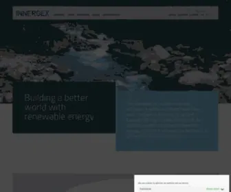 Innergex.com(Innergex Renewable Energy) Screenshot