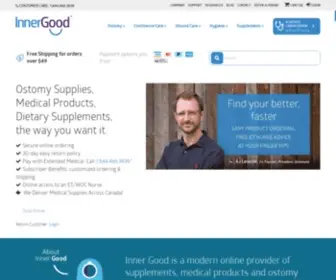 Innergood.ca(Ostomy Supplies Canada) Screenshot