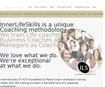 Innerlifeskills.com(Life Coach Certification Online) Screenshot