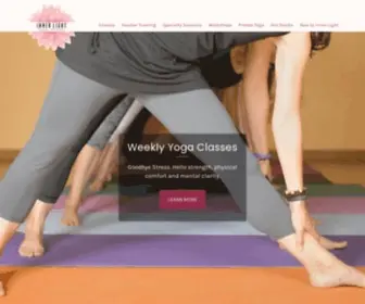 Innerlightyogastudios.com(Inner Light Yoga) Screenshot