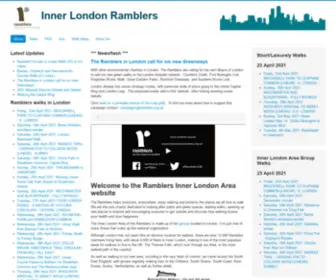 Innerlondonramblers.org.uk(Bot Verification) Screenshot