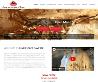 Innerspacecavern.com(Inner Space Cavern) Screenshot