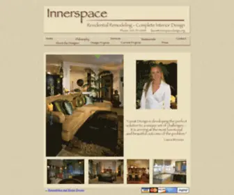 Innerspacedesign.org(Innerspace Interior Design) Screenshot