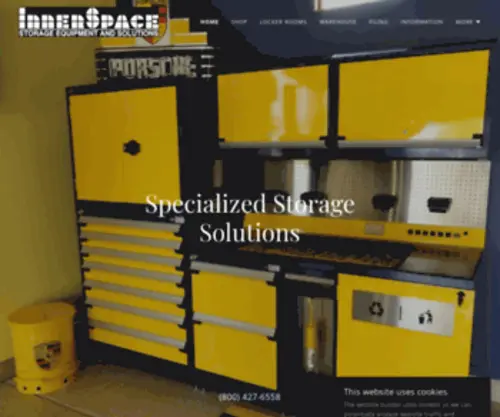 Innerspaceeng.com(Storage Cabinets) Screenshot