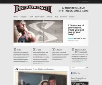 Innerstrength.com(Personal Training Company) Screenshot