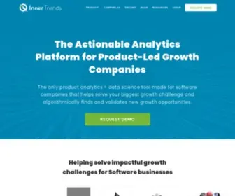 Innertrends.com(Product Analytics Software for Product) Screenshot