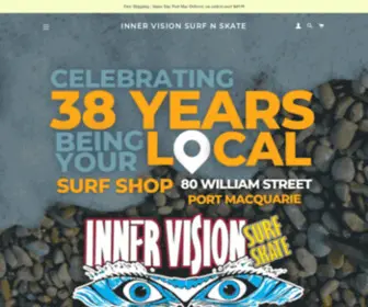 Innervisionsurfskate.com.au(Inner Vision Surf N Skate) Screenshot