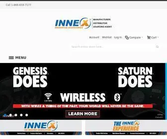 Innexinc.com(Global distribution of peripherals for modern and retro video game consoles) Screenshot
