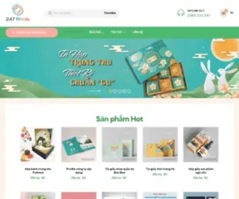 Innhanh247.vn(Công ty in) Screenshot