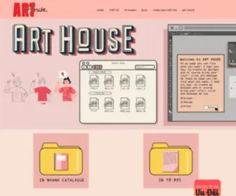 Innhanharthouse.com(In nhanh arthouse) Screenshot