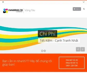 Innhanhvungtau.vn(IN NHANH V) Screenshot