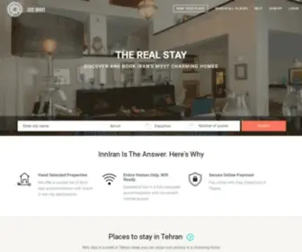 Inniran.com(Short Stay Accommodations) Screenshot