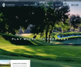 Innisbrookgolfresort.com(Tampa Florida Golf Resorts) Screenshot