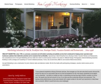 Innlightmarketing.com(Website Design Bed and Breakfast Inns) Screenshot