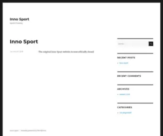 Inno-Sport.net(Sports Training) Screenshot