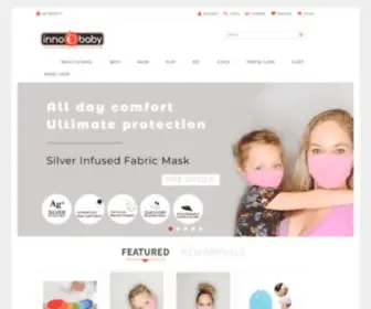 Innobaby.com(Innobaby Bringing Innovative Solutions for Early Parenthood) Screenshot