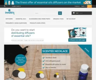 Innobiz-Pro.com(Fournisseur Grossiste de diffuseurs d'huiles essentielles pour les professionnels) Screenshot