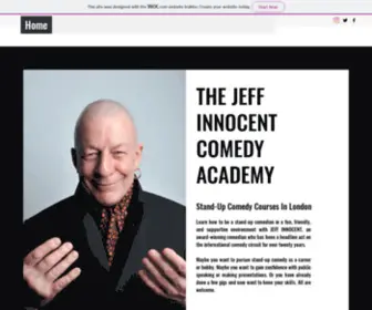 Innocentacademy.com(The Jeff Innocent Comedy Academy) Screenshot