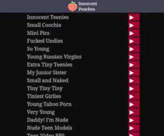 Innocentpeaches.com(Innocent Peaches) Screenshot