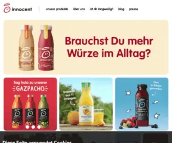 Innocentsmoothies.ch(Obst Säfte) Screenshot