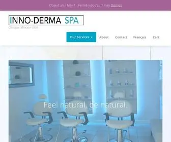 Innodermaspa.com(Clinique Minceur Elite) Screenshot