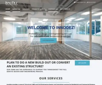 Innodez.com(MEP and Structural Design and Engineering Company) Screenshot