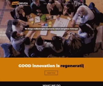 Innodriven.com(We drive GOOD innovation for a GOOD economy) Screenshot