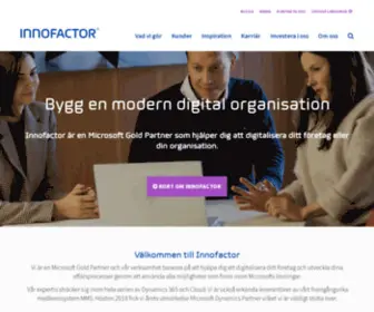 Innofactor.se(Innofactor) Screenshot