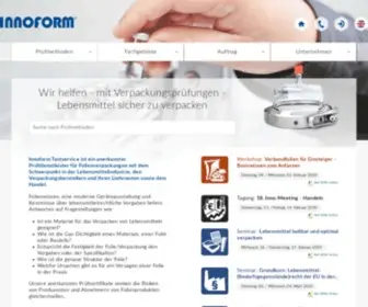 Innoform-Testservice.de(Innoform Testservice) Screenshot