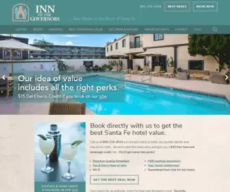 Innofthegovernors.com(Inn of the Governors) Screenshot