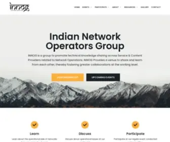 Innog.net(Indian Network Operators Group) Screenshot