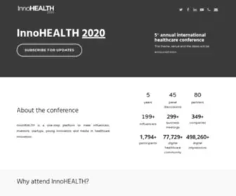 Innohealth.in(5th Annual international healthcare conference) Screenshot