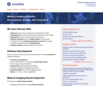 Innolitics.com(Medical Device Software Services) Screenshot