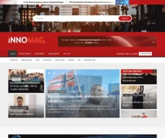 Innomag.no(Startup og teknologi nyheter i Norge) Screenshot