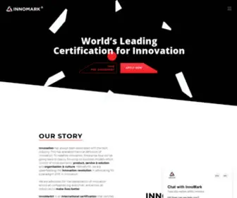 Innomark.org(International Innovation Certification) Screenshot