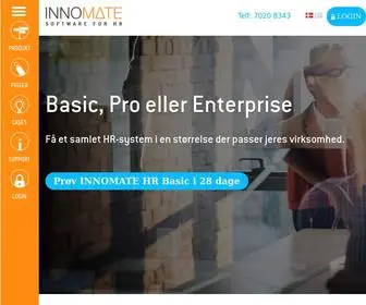 Innomate.com(INNOMATE HR) Screenshot