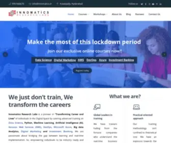 Innomatics.in(Best Data Science & Big Data EdTech Company Hyderabad) Screenshot