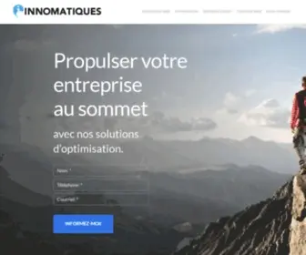 Innomatiques.com(Agence Marketing Web Laval) Screenshot