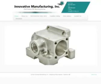 Innomfg.com(Innovative Manufacturing) Screenshot