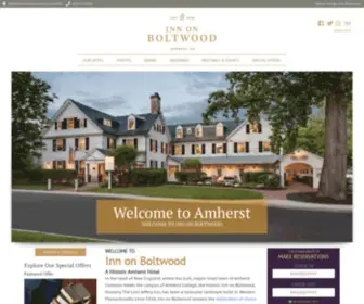 Innonboltwood.com(Inn on Boltwood) Screenshot