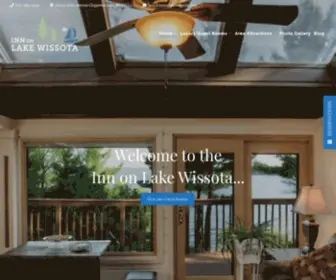 Innonlakewissota.com(Stay at Wisconsin's Premiere Bed and Breakfast on Lake Wissota) Screenshot