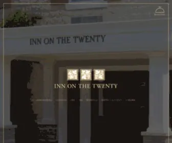 Innonthetwenty.com(Inn on the Twenty Hotel in Jordan) Screenshot