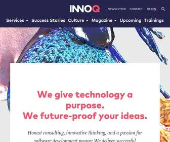 Innoq.com(INNOQ ist eine Technologie) Screenshot