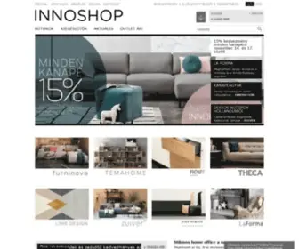 Innoshop.hu(Nyitólap) Screenshot