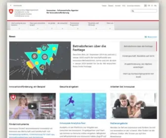 Innosuisse.ch(Ist) Screenshot