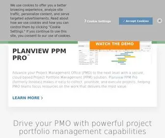 Innotas.com(Planview PPM Pro (formerly Innotas) project portfolio management software) Screenshot