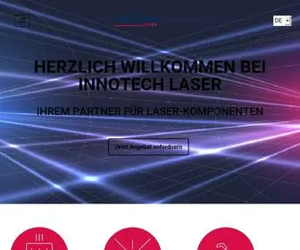 Innotech-Laser.de(Innotech Laser) Screenshot